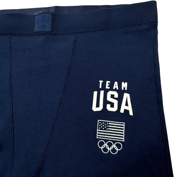 SKIMS Soft Lounge Rib Leggings Team USA Navy XL - Picture 6 of 12